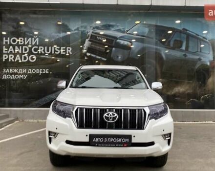 Белый Тойота Ленд Крузер Прадо, объемом двигателя 2.69 л и пробегом 153 тыс. км за 28982 $, фото 4 на Automoto.ua