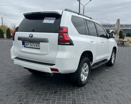 Белый Тойота Ленд Крузер Прадо, объемом двигателя 2.76 л и пробегом 146 тыс. км за 35000 $, фото 4 на Automoto.ua