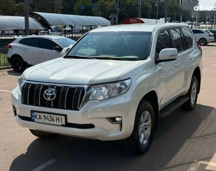 Белый Тойота Ленд Крузер Прадо, объемом двигателя 4 л и пробегом 119 тыс. км за 34950 $, фото 1 на Automoto.ua