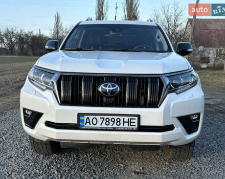 Белый Тойота Ленд Крузер Прадо, объемом двигателя 2.76 л и пробегом 85 тыс. км за 48300 $, фото 13 на Automoto.ua