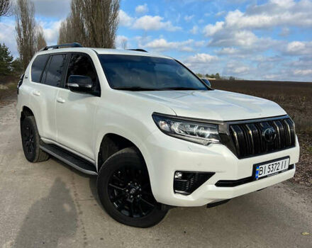 Белый Тойота Ленд Крузер Прадо, объемом двигателя 3.96 л и пробегом 134 тыс. км за 42900 $, фото 4 на Automoto.ua