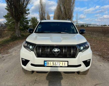 Белый Тойота Ленд Крузер Прадо, объемом двигателя 3.96 л и пробегом 134 тыс. км за 42900 $, фото 11 на Automoto.ua