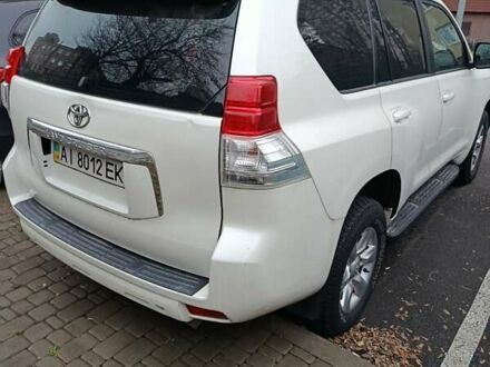 Белый Тойота Ленд Крузер Прадо, объемом двигателя 2.98 л и пробегом 159 тыс. км за 27500 $, фото 1 на Automoto.ua