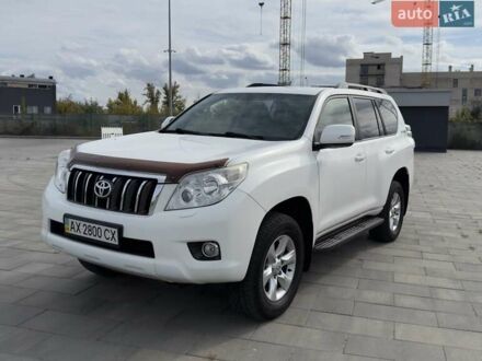 Белый Тойота Ленд Крузер Прадо, объемом двигателя 2.98 л и пробегом 208 тыс. км за 25999 $, фото 1 на Automoto.ua