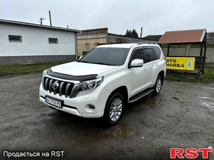 Белый Тойота Ленд Крузер Прадо, объемом двигателя 3 л и пробегом 148 тыс. км за 27500 $, фото 1 на Automoto.ua