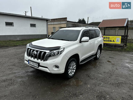 Белый Тойота Ленд Крузер Прадо, объемом двигателя 3 л и пробегом 148 тыс. км за 27500 $, фото 1 на Automoto.ua