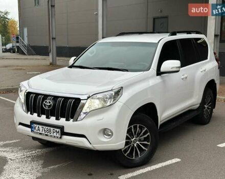 Белый Тойота Ленд Крузер Прадо, объемом двигателя 3 л и пробегом 291 тыс. км за 27400 $, фото 1 на Automoto.ua