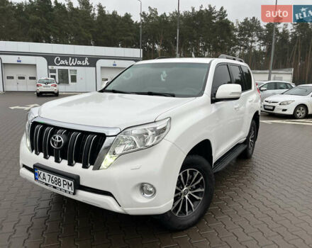Білий Тойота Ленд Крузер Прадо, об'ємом двигуна 3 л та пробігом 292 тис. км за 26700 $, фото 1 на Automoto.ua