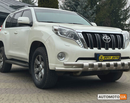 Белый Тойота Ленд Крузер Прадо, объемом двигателя 2.8 л и пробегом 146 тыс. км за 34350 $, фото 1 на Automoto.ua