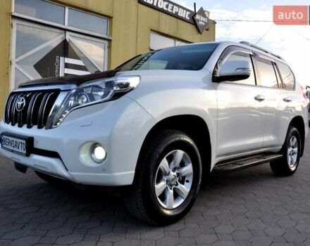 Белый Тойота Ленд Крузер Прадо, объемом двигателя 2.7 л и пробегом 145 тыс. км за 25500 $, фото 1 на Automoto.ua