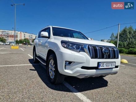 Тойота Ленд Крузер Прадо 2019 в Черновцах на Automoto.ua Белый Тойота Ленд Крузер Прадо, объемом двигателя 3.96 л и пробегом 105 тыс. км за 41500 $, фото 1 на Automoto.ua