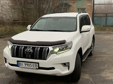 Белый Тойота Ленд Крузер Прадо, объемом двигателя 3.96 л и пробегом 71 тыс. км за 49999 $, фото 1 на Automoto.ua