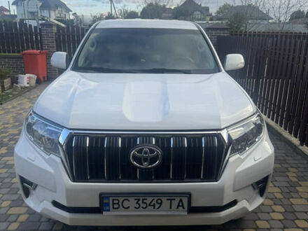 Тойота Ленд Крузер Прадо 2019 у Львові на Automoto.ua Білий Тойота Ленд Крузер Прадо, об'ємом двигуна 2.76 л та пробігом 141 тис. км за 36300 $, фото 1 на Automoto.ua