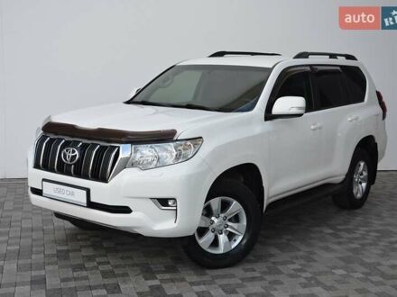 Белый Тойота Ленд Крузер Прадо, объемом двигателя 4 л и пробегом 140 тыс. км за 36500 $, фото 1 на Automoto.ua