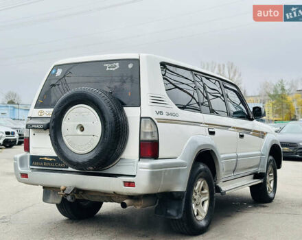 Бежевый Тойота Ленд Крузер Прадо, объемом двигателя 3.4 л и пробегом 182 тыс. км за 9500 $, фото 9 на Automoto.ua