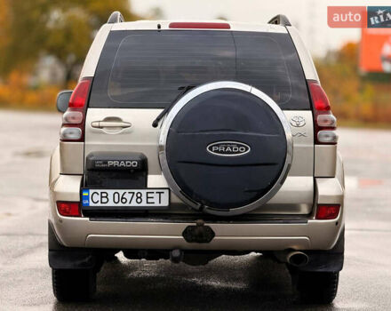 Бежевый Тойота Ленд Крузер Прадо, объемом двигателя 4 л и пробегом 265 тыс. км за 10750 $, фото 4 на Automoto.ua
