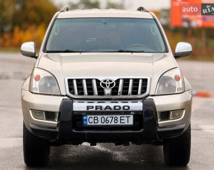 Бежевый Тойота Ленд Крузер Прадо, объемом двигателя 4 л и пробегом 265 тыс. км за 10750 $, фото 2 на Automoto.ua