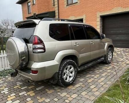 Бежевый Тойота Ленд Крузер Прадо, объемом двигателя 4 л и пробегом 513 тыс. км за 12000 $, фото 2 на Automoto.ua