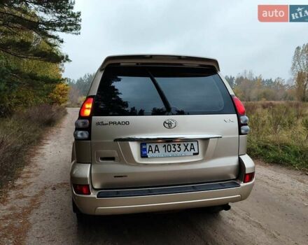 Бежевый Тойота Ленд Крузер Прадо, объемом двигателя 4 л и пробегом 203 тыс. км за 15000 $, фото 13 на Automoto.ua