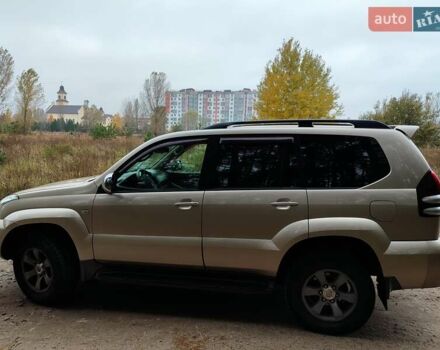 Бежевый Тойота Ленд Крузер Прадо, объемом двигателя 4 л и пробегом 203 тыс. км за 15000 $, фото 14 на Automoto.ua