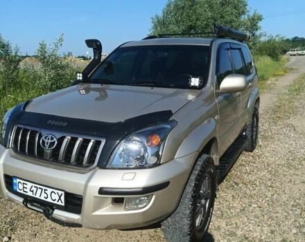 Бежевый Тойота Ленд Крузер Прадо, объемом двигателя 4 л и пробегом 216 тыс. км за 17000 $, фото 2 на Automoto.ua