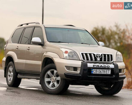 Бежевый Тойота Ленд Крузер Прадо, объемом двигателя 4 л и пробегом 265 тыс. км за 10750 $, фото 1 на Automoto.ua