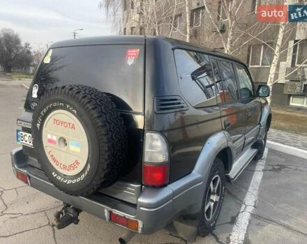 Чорний Тойота Ленд Крузер Прадо, об'ємом двигуна 3 л та пробігом 343 тис. км за 6400 $, фото 4 на Automoto.ua
