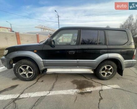 Чорний Тойота Ленд Крузер Прадо, об'ємом двигуна 3 л та пробігом 343 тис. км за 6400 $, фото 1 на Automoto.ua