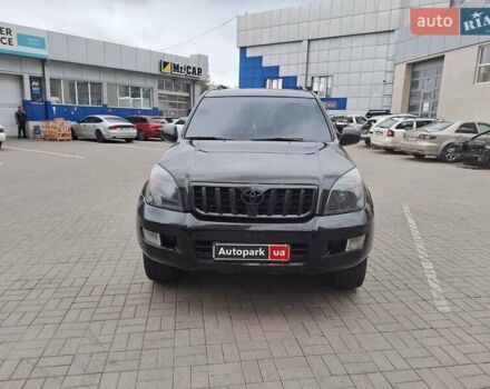 Черный Тойота Ленд Крузер Прадо, объемом двигателя 4 л и пробегом 331 тыс. км за 15280 $, фото 1 на Automoto.ua
