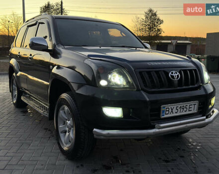 Черный Тойота Ленд Крузер Прадо, объемом двигателя 2.7 л и пробегом 319 тыс. км за 9800 $, фото 4 на Automoto.ua