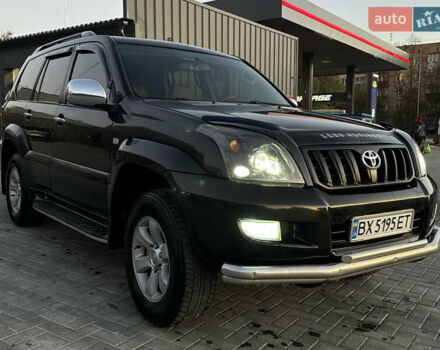 Черный Тойота Ленд Крузер Прадо, объемом двигателя 2.7 л и пробегом 319 тыс. км за 9800 $, фото 13 на Automoto.ua