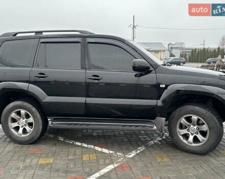 Черный Тойота Ленд Крузер Прадо, объемом двигателя 4 л и пробегом 386 тыс. км за 13800 $, фото 3 на Automoto.ua