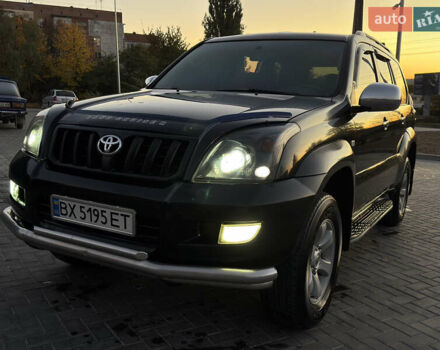 Черный Тойота Ленд Крузер Прадо, объемом двигателя 2.7 л и пробегом 319 тыс. км за 9800 $, фото 5 на Automoto.ua