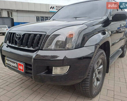 Черный Тойота Ленд Крузер Прадо, объемом двигателя 4 л и пробегом 331 тыс. км за 15280 $, фото 19 на Automoto.ua