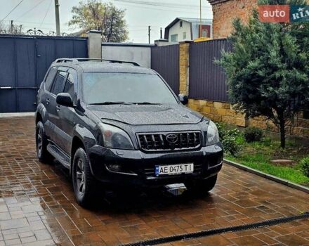 Черный Тойота Ленд Крузер Прадо, объемом двигателя 4 л и пробегом 297 тыс. км за 15800 $, фото 2 на Automoto.ua