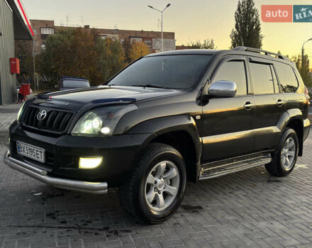 Черный Тойота Ленд Крузер Прадо, объемом двигателя 2.7 л и пробегом 319 тыс. км за 9800 $, фото 6 на Automoto.ua