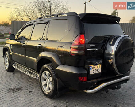 Черный Тойота Ленд Крузер Прадо, объемом двигателя 2.7 л и пробегом 319 тыс. км за 9800 $, фото 9 на Automoto.ua