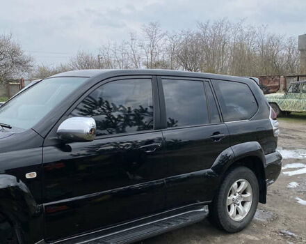 Черный Тойота Ленд Крузер Прадо, объемом двигателя 4 л и пробегом 320 тыс. км за 16000 $, фото 2 на Automoto.ua