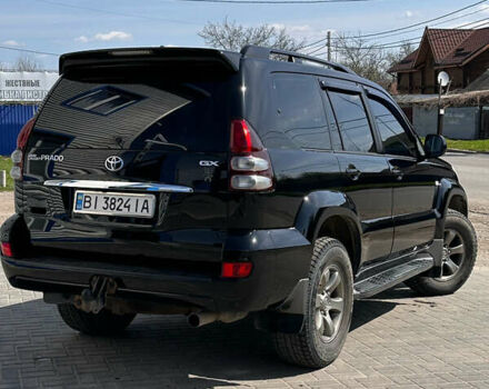 Черный Тойота Ленд Крузер Прадо, объемом двигателя 2.7 л и пробегом 186 тыс. км за 13000 $, фото 1 на Automoto.ua