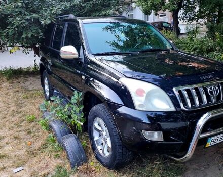 Черный Тойота Ленд Крузер Прадо, объемом двигателя 2.7 л и пробегом 165 тыс. км за 12500 $, фото 3 на Automoto.ua