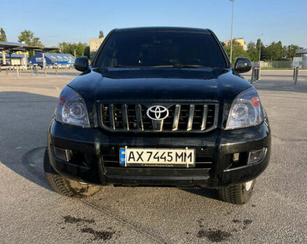 Черный Тойота Ленд Крузер Прадо, объемом двигателя 4 л и пробегом 187 тыс. км за 12998 $, фото 1 на Automoto.ua