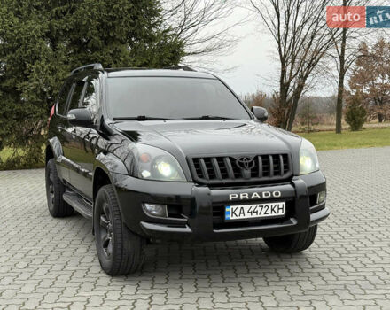 Черный Тойота Ленд Крузер Прадо, объемом двигателя 4 л и пробегом 327 тыс. км за 13800 $, фото 2 на Automoto.ua