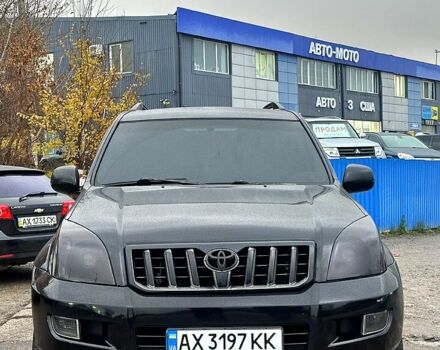 Черный Тойота Ленд Крузер Прадо, объемом двигателя 4 л и пробегом 350 тыс. км за 14999 $, фото 1 на Automoto.ua