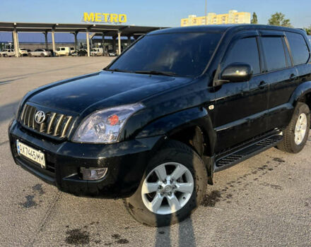 Черный Тойота Ленд Крузер Прадо, объемом двигателя 4 л и пробегом 187 тыс. км за 12998 $, фото 2 на Automoto.ua