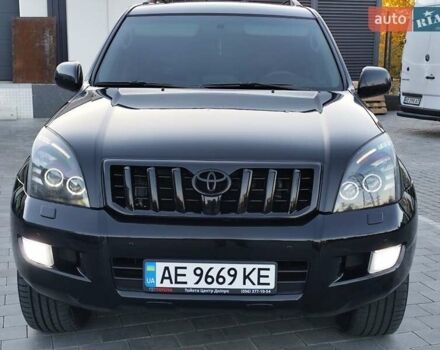 Черный Тойота Ленд Крузер Прадо, объемом двигателя 4 л и пробегом 252 тыс. км за 13950 $, фото 1 на Automoto.ua