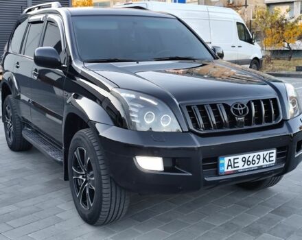 Черный Тойота Ленд Крузер Прадо, объемом двигателя 4 л и пробегом 252 тыс. км за 13950 $, фото 1 на Automoto.ua