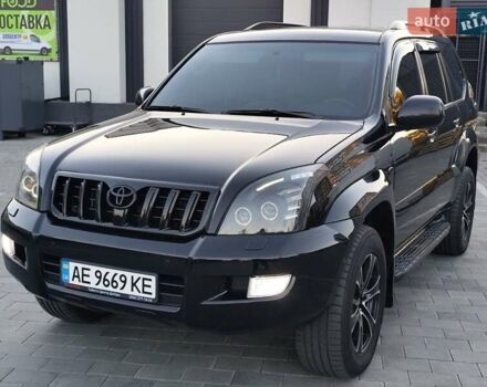 Черный Тойота Ленд Крузер Прадо, объемом двигателя 4 л и пробегом 252 тыс. км за 13950 $, фото 23 на Automoto.ua