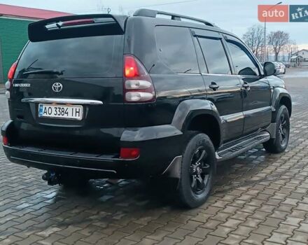 Черный Тойота Ленд Крузер Прадо, объемом двигателя 3 л и пробегом 229 тыс. км за 18200 $, фото 4 на Automoto.ua