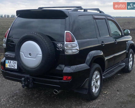 Черный Тойота Ленд Крузер Прадо, объемом двигателя 3.96 л и пробегом 419 тыс. км за 15900 $, фото 4 на Automoto.ua