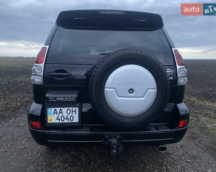 Черный Тойота Ленд Крузер Прадо, объемом двигателя 3.96 л и пробегом 419 тыс. км за 15900 $, фото 8 на Automoto.ua
